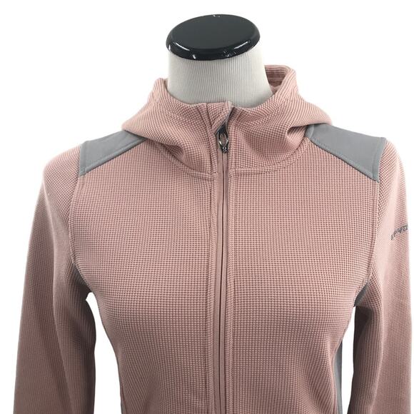 Spyder Misty Rose Layna Full Zip Pink Jacket - Picture 4 of 11